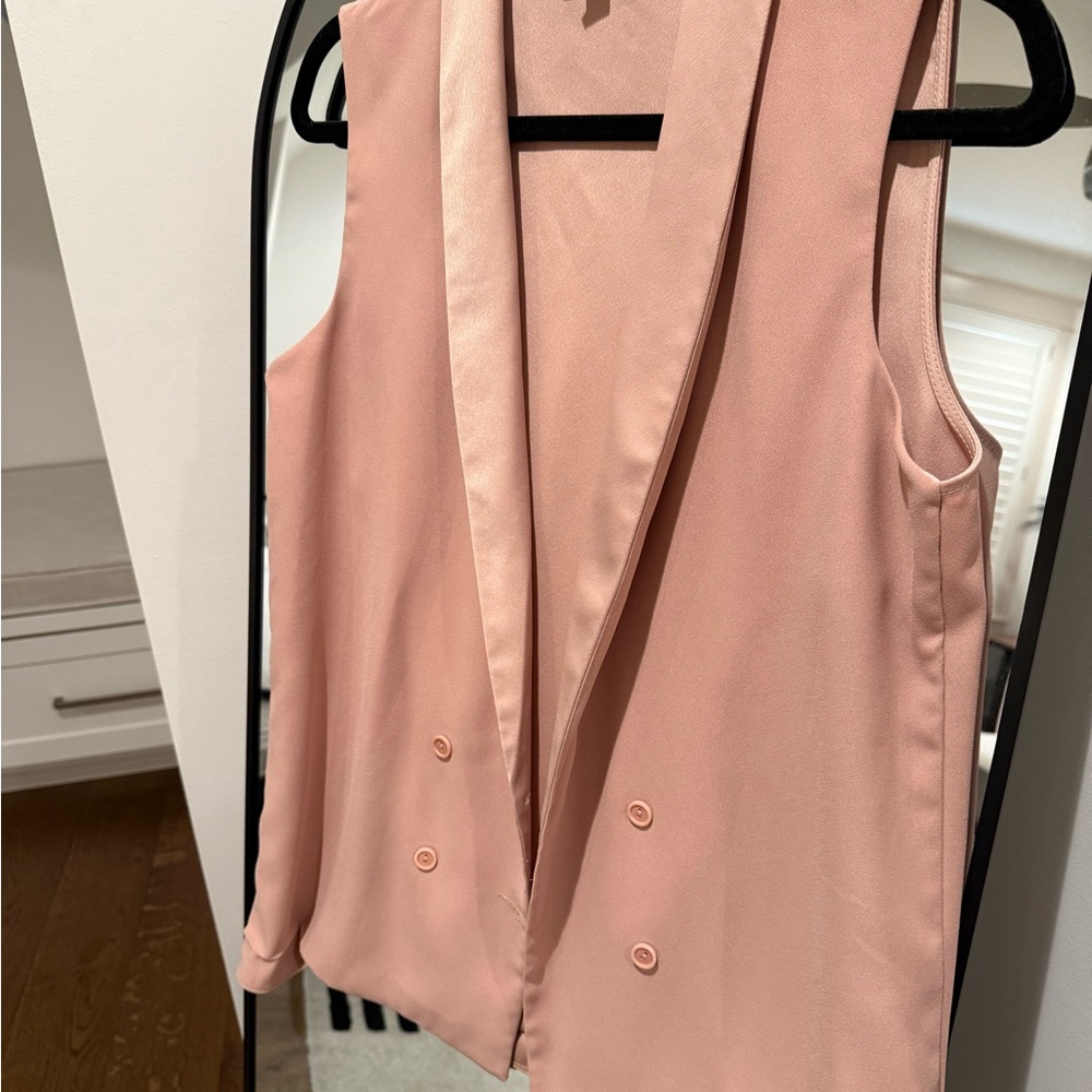 Topshop Blush Pink Vest